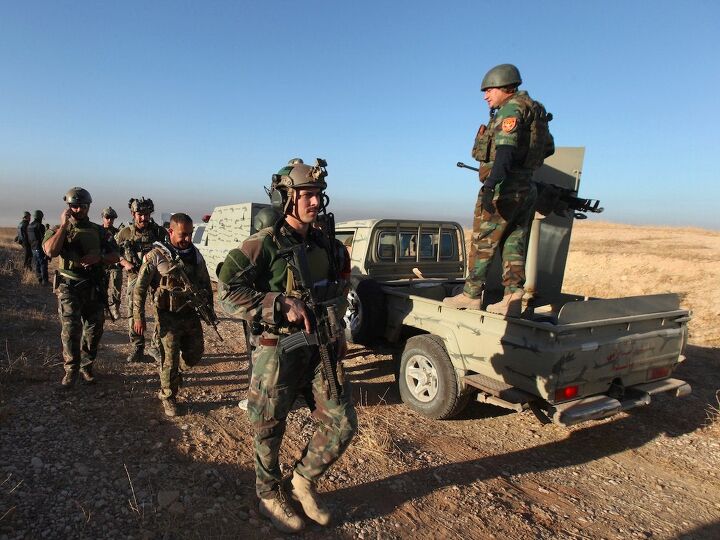 mosul iraq peshmerga forces soldiers