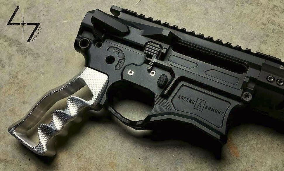 The "Mjolnir" AR-15 grip from Venom Defense.
