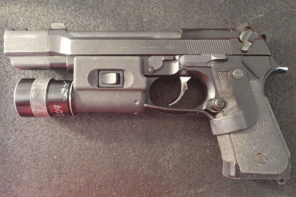 Special Forces Pistol: Standard Issue Beretta M9 Evolved.