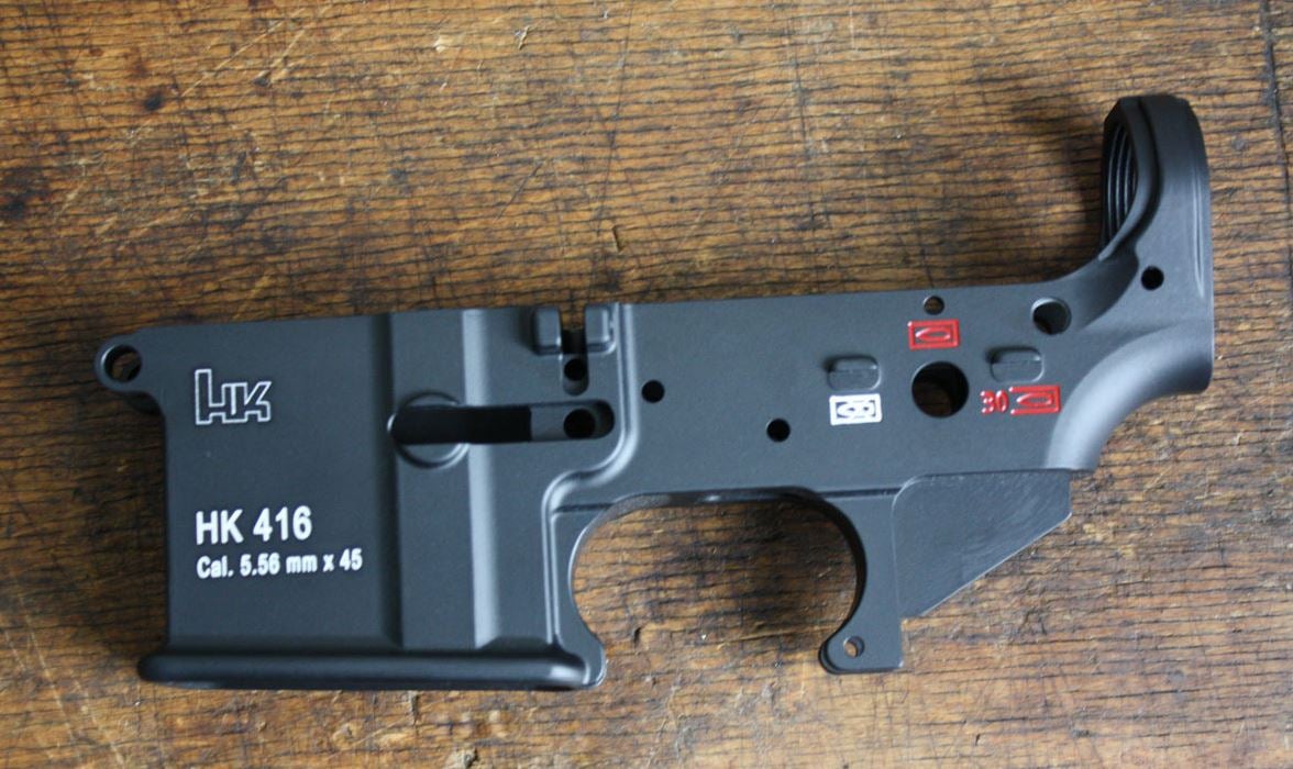 Heckler & Koch 416 “assault rifle lower receivers” are for sale in ...