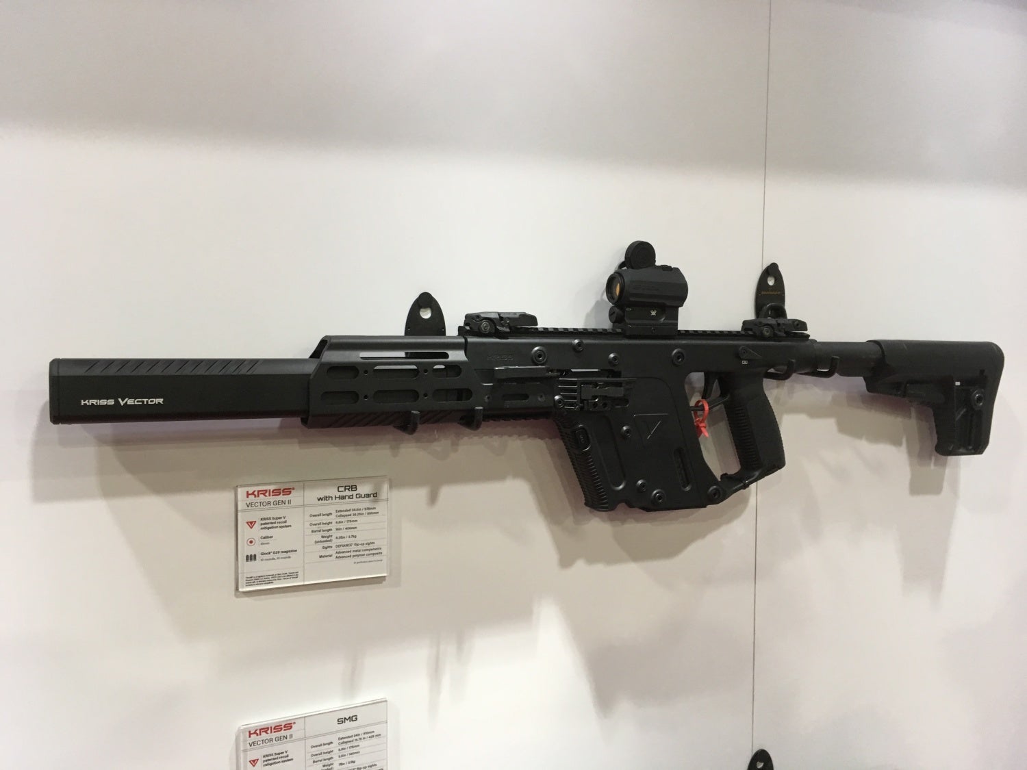 KRISS Vector Extended Handguard & Caliber Conversions | NRA 17 - The