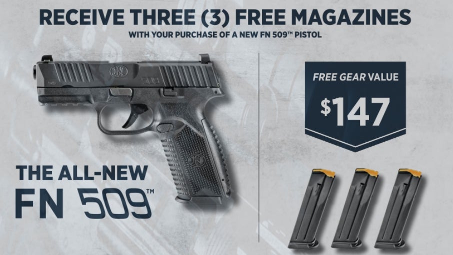 FN 509 Rebate Program Adds Another Temptation Into The Mix The Firearm Blog