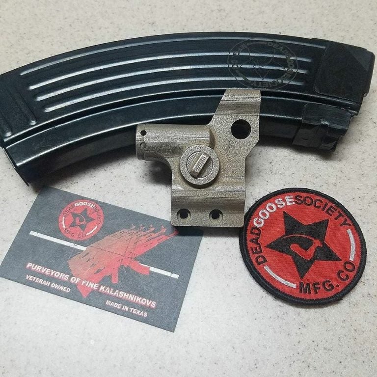 Adjustable AK Gas Block From Dead Goose Society.