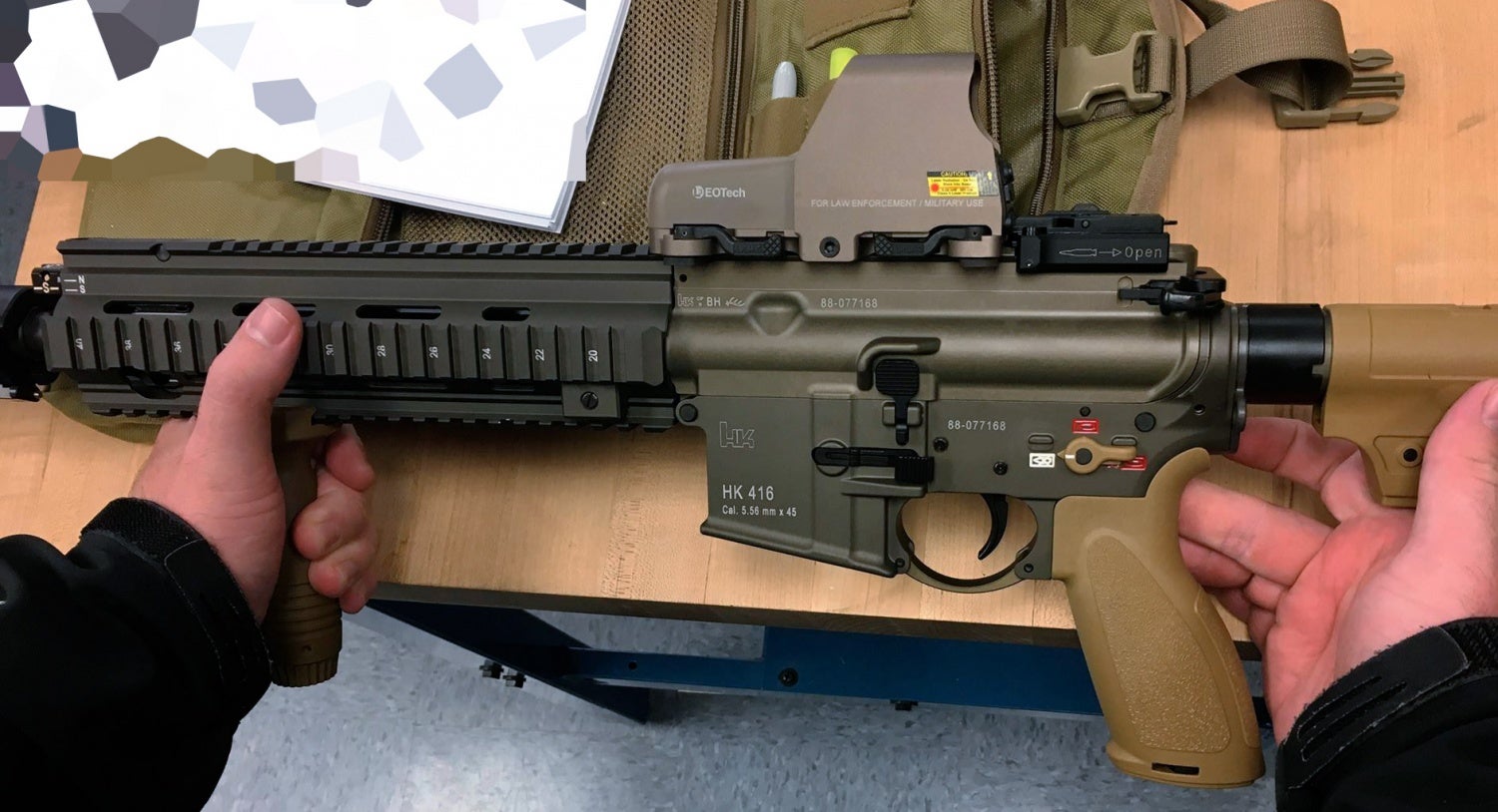 As you remember for sure, the HK 416 A7 will be the. 