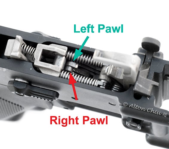 Foster ECHO disconnector / pawl