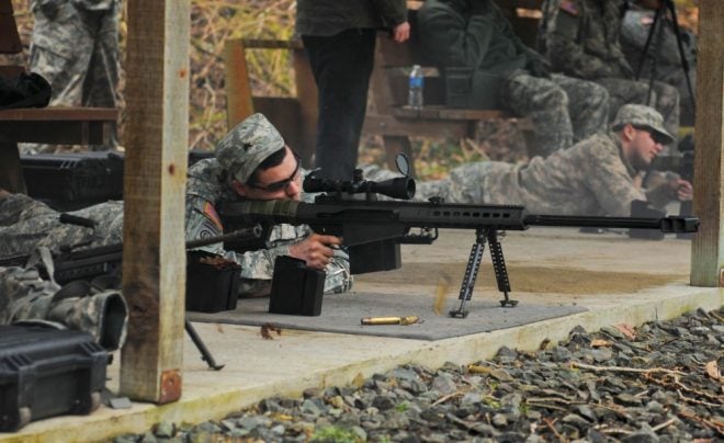 M107 at the range