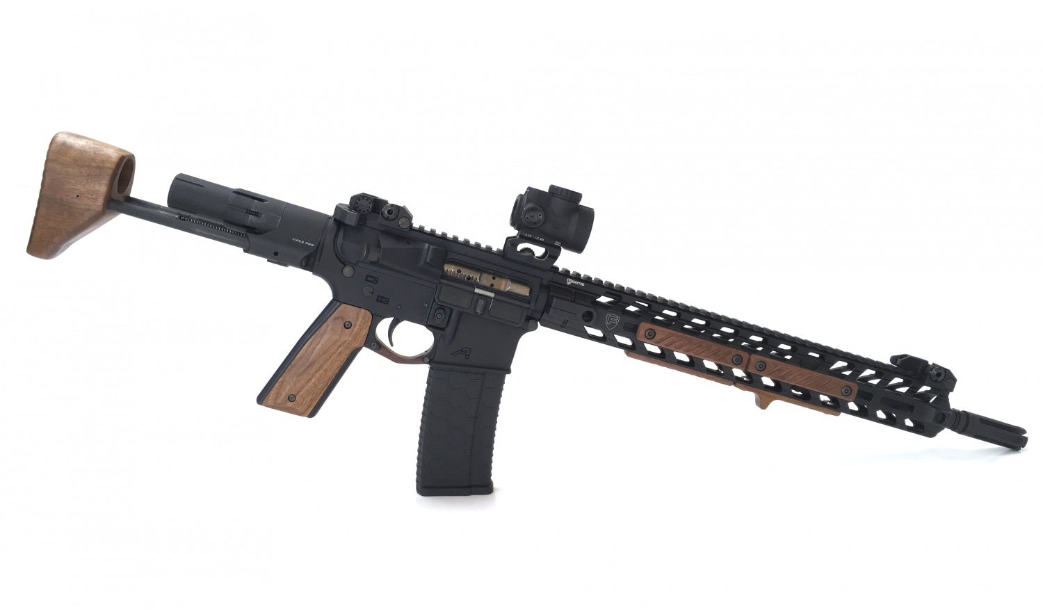 Achieve Aesthetic Overmatch With Black Wood Usa S Wooden Ar 15