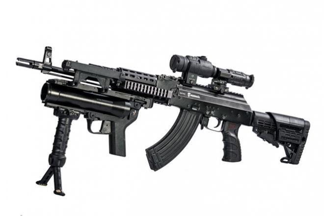 The modernized AK-63MA