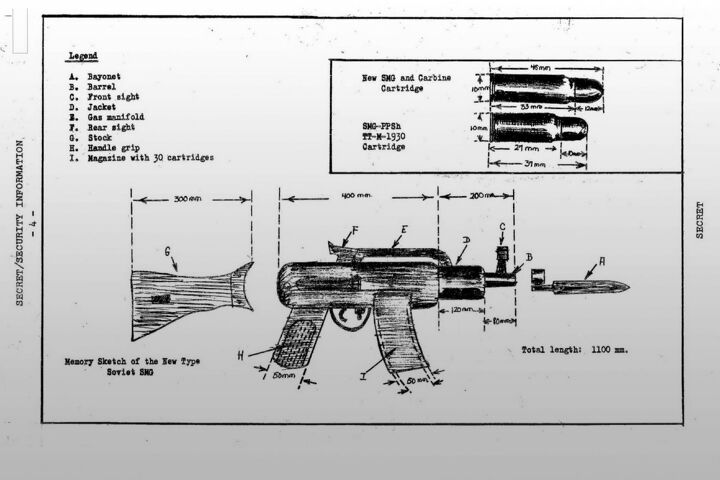 CIA First Memory Sketch of the Kalashnikov Rifle (2)