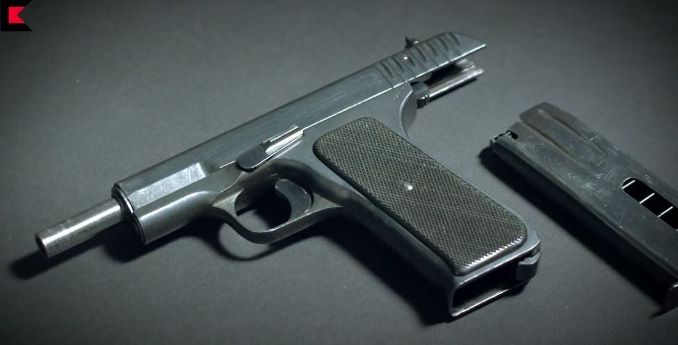 Experimental Tokarev Pistol with a Double Stack Magazine (1)