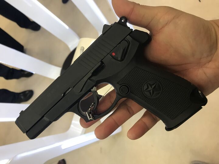 Norinco handguns close up of PLA issued handgun