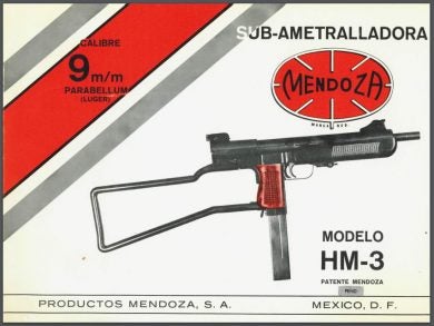 Pistola Ametralladora Mendoza MEX-05-390x293