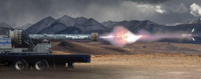 US Army Awards General Atomics a Contract to Develop Railguns 3