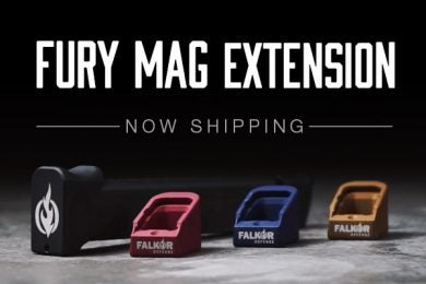 Falkor Defense recently released it's Fury Mag Extensions for Glock 17 and 19.
