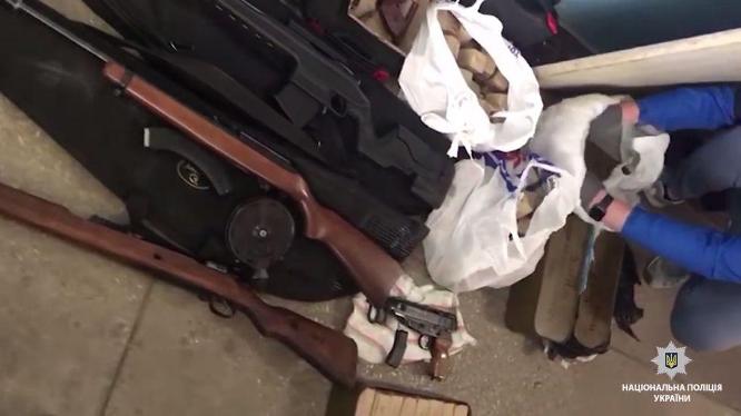 Illegal Firearms Seized in Kiev, Ukraine (1)