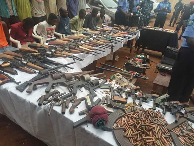 Captured-Bandit-Weaponry-Nigeria