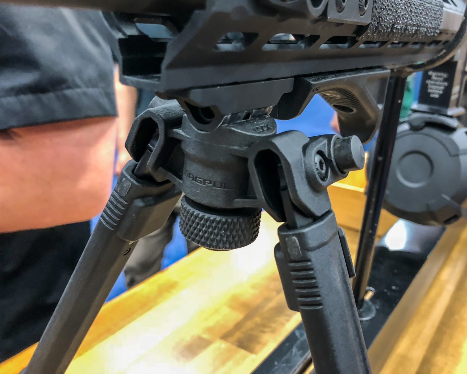 the Magpul Bipod was created to compete with Harris bipods. 
