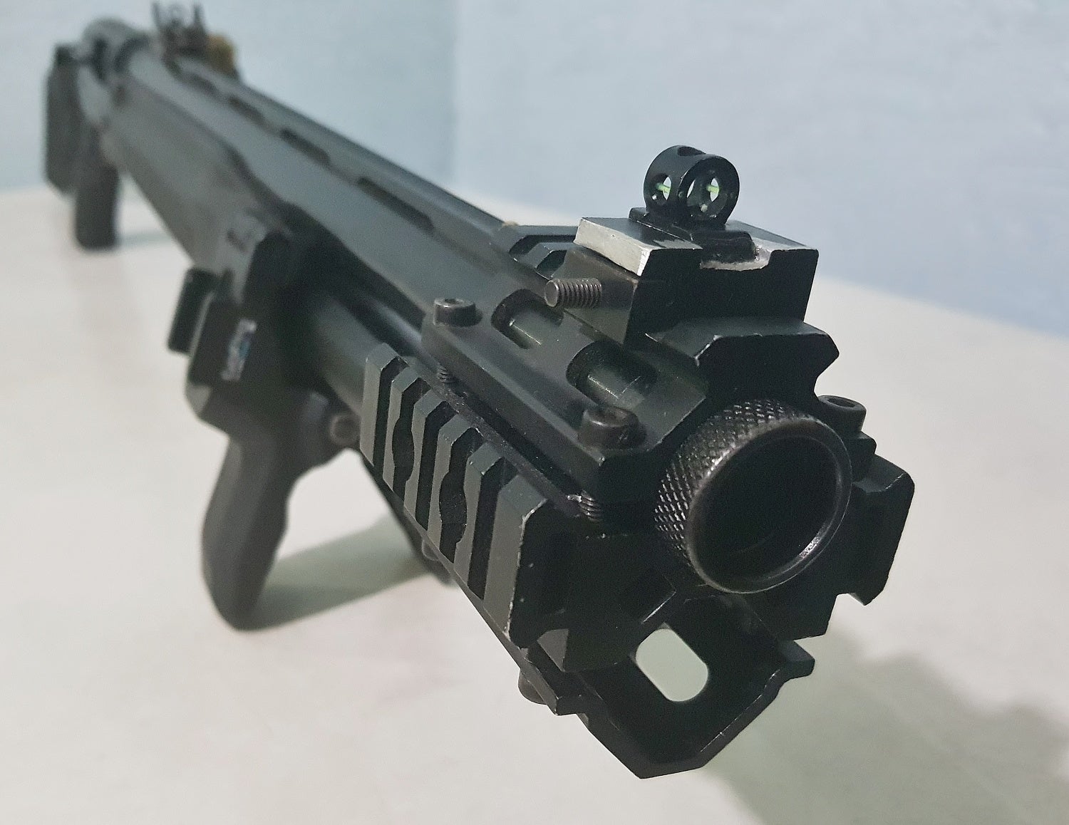 Improvised Front Sight for EFE Falcon Shotgun-Hoard