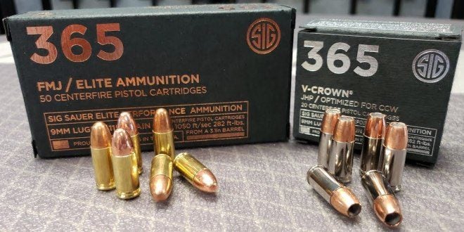 SIG Sauer Introduces New SIG 365 Ammunition (1)