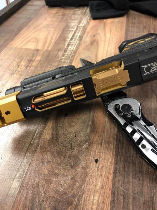 POTD: Laser Engraved Bat Glock -The Firearm Blog