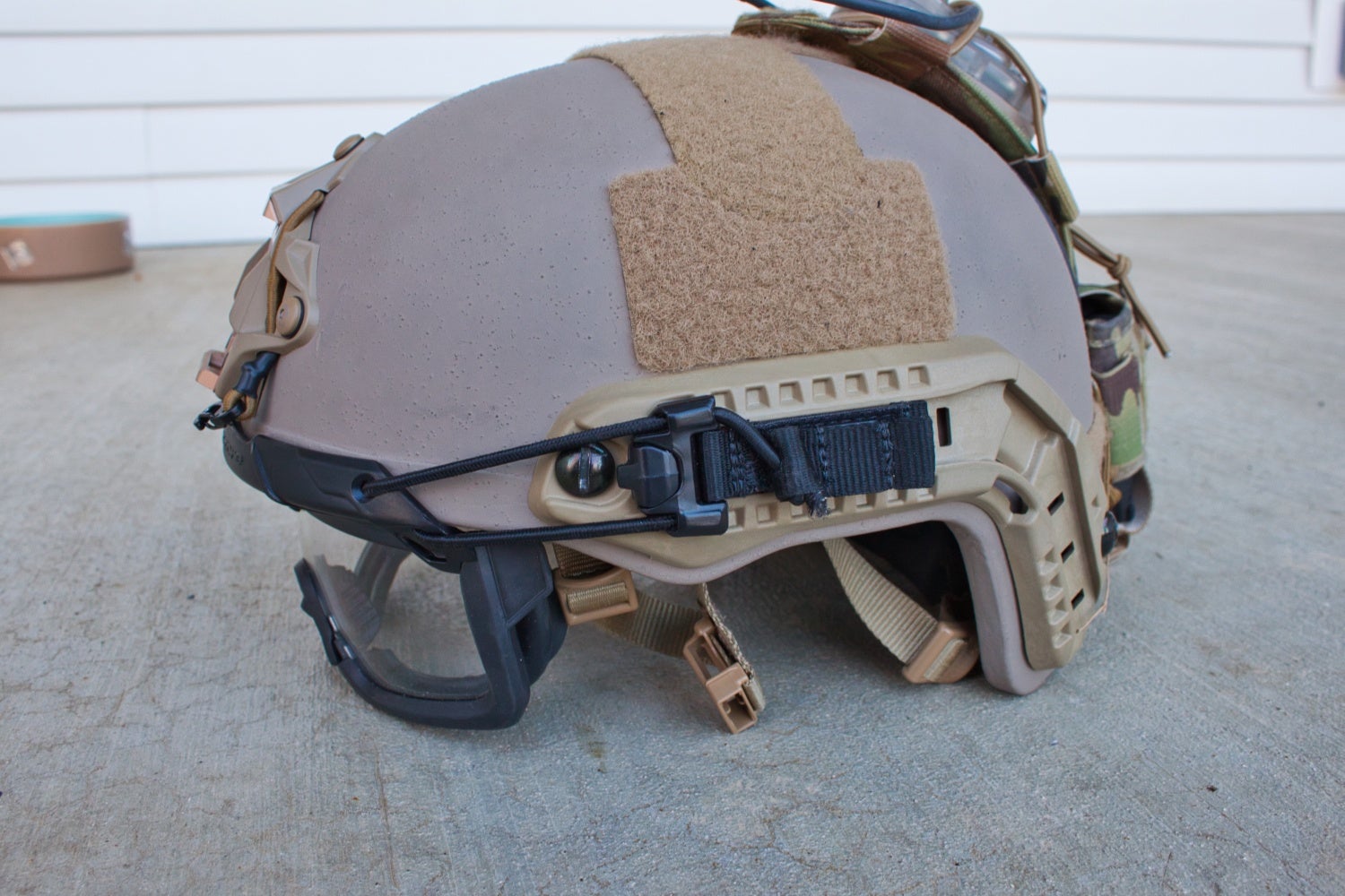 Details about   AIRSOFT PAINTBALL OPS CORE JUMP HELMET RAIL CLEAR SI GOGGLES GLASSES TAN SAND DE 