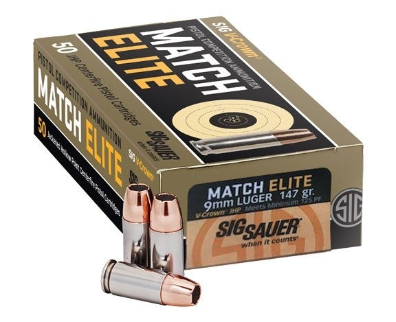 SIG SAUER Introduces Match Elite Pistol Competition Ammunition (1)