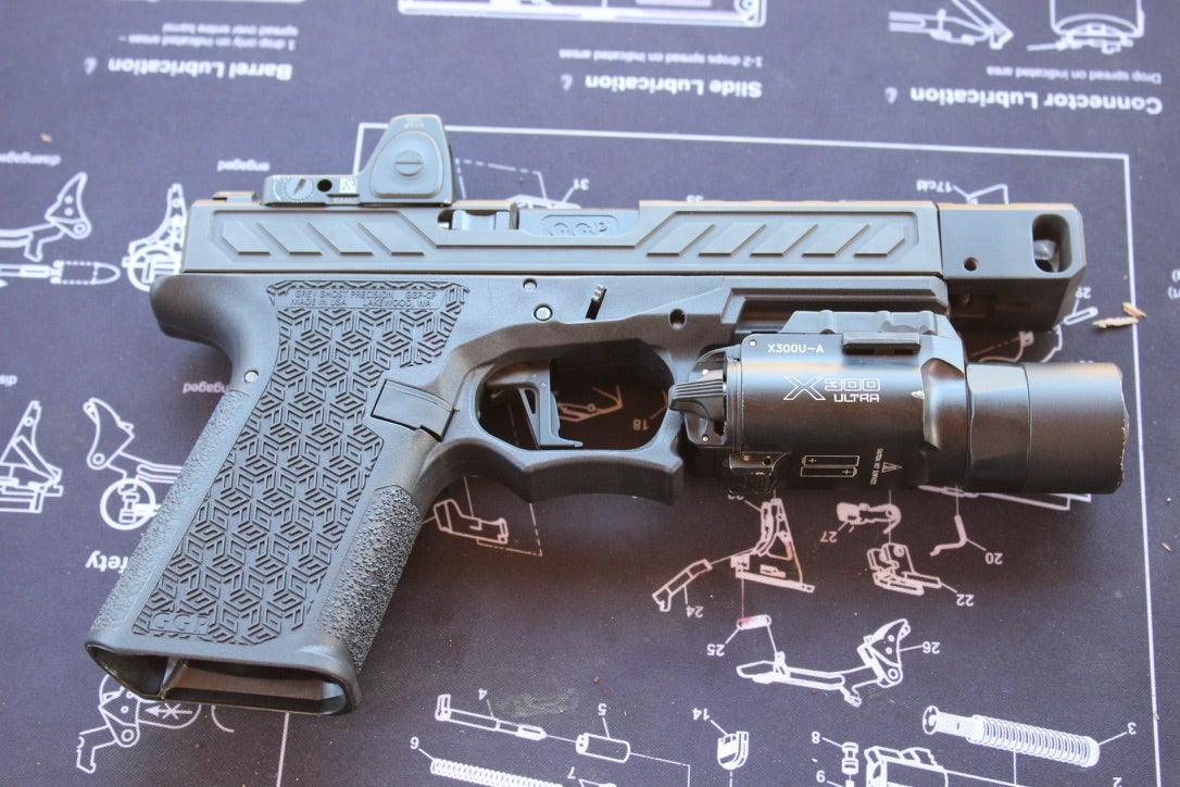Grey Ghost Precision has a very eye catching pistol with a number of mods that many people do to their Gen 3 Glocks. Super easy to shoot and very crisp. http://greyghostprecision.com