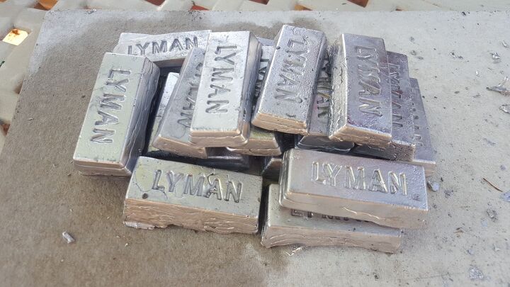 10+lbs Cleaned Hard Lead Ingots for all your lead needs! FREE