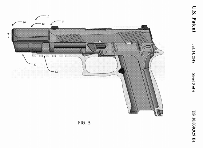 SIG Sauer's Integral eccentric firearm silencer 