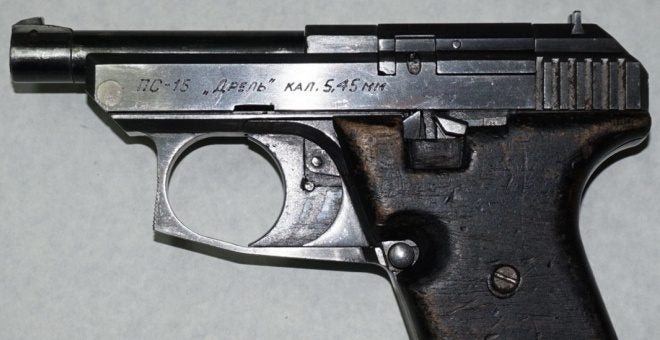 Russian Experimental PS-15 DREL Pistol Chambered in 5 (1)