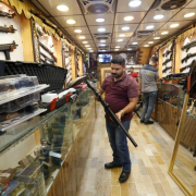 Iraqi gun store