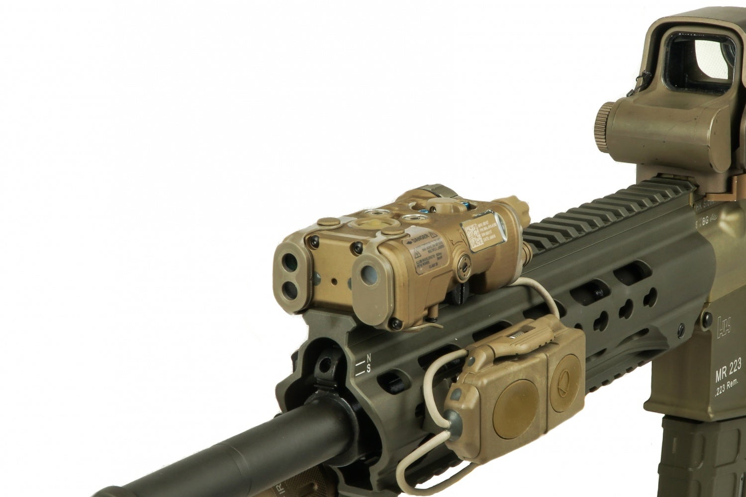 L3's NGAL mounted on a HK MR223 (IEA). 