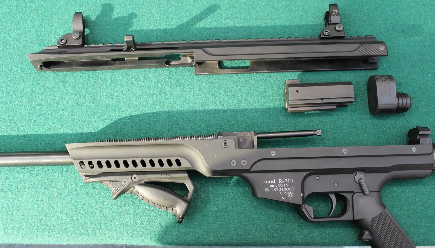Kurbatov Arms R-701 Pistol Caliber Carbine [Arms & Hunting 2018] (9)