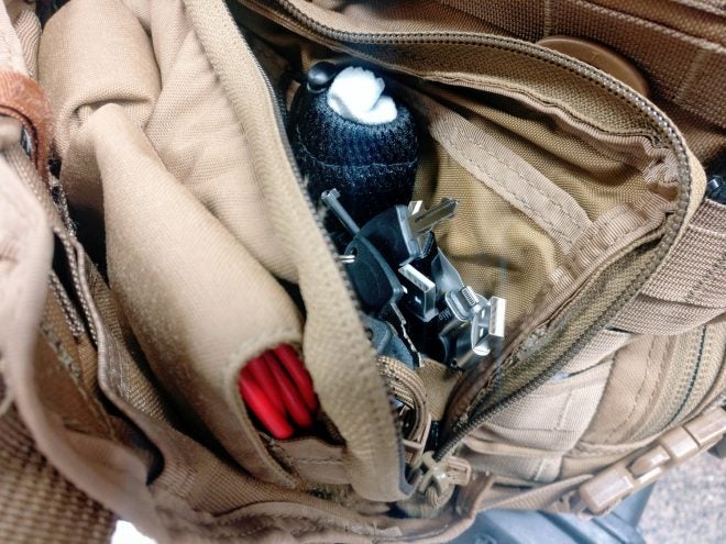I keep a set of TSA luggage keys in my carry-on backpack. They have come in handy before, as well.