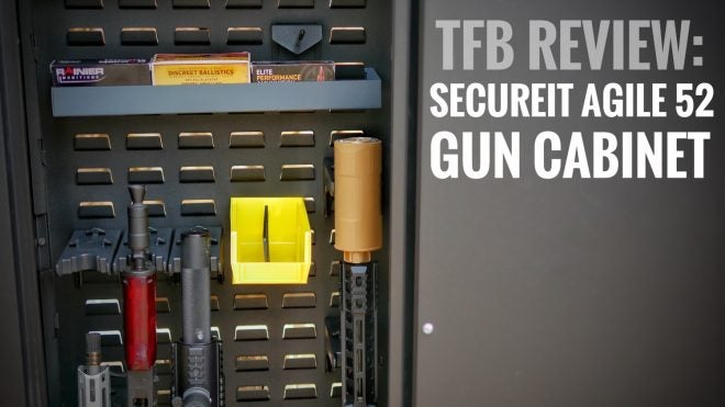 Tfb Review Secureit Agile 52 Gun Cabinet The Firearm Blog