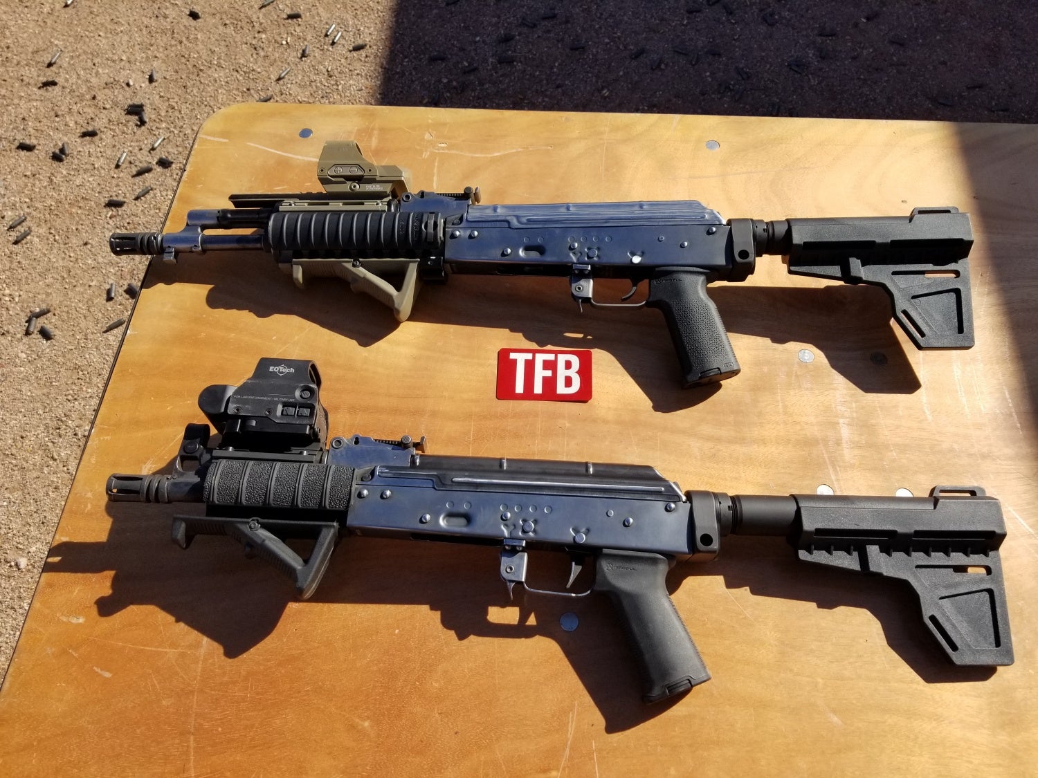 AK-103 X2 (top) and X3 (bottom).