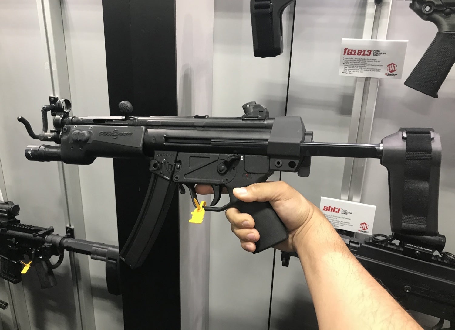 [SHOT 2019] SB Tactical MP5 HKPDW Brace The Firearm Blog