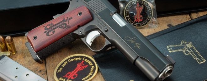 Ed Brown Limited Edition JEFF COOPER Commemorative Pistol (1)