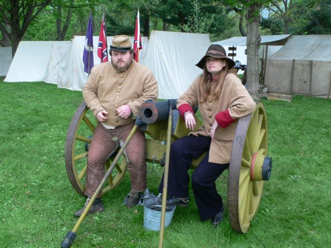 Mountain Howitzer, Civil War Reenactment