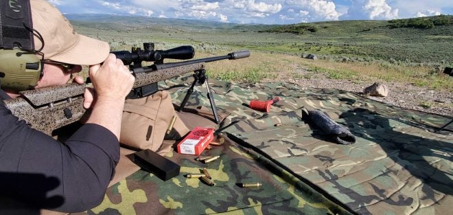 Crosstac Precision Long Range Shooting Mat and Saddle Bag