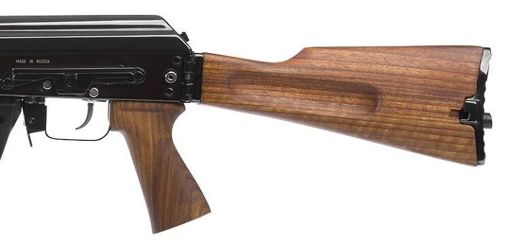 AK With Side Folding Wooden Stock