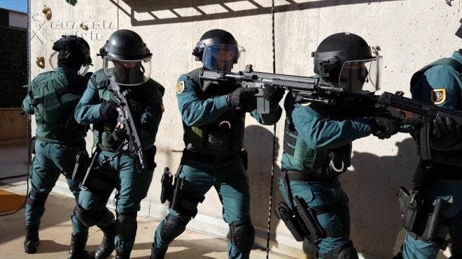 Guardia Civil training