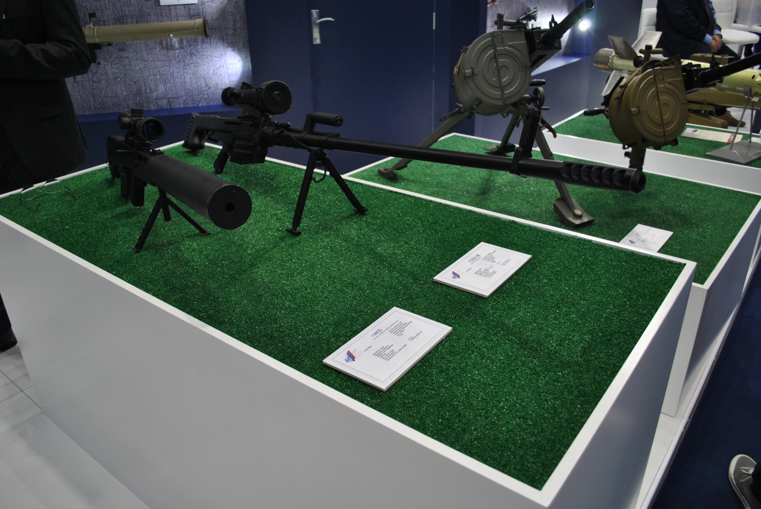 OSV-96 and VKS sniper rifles