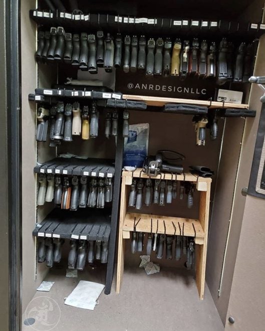 Firearms And Ammo In Storagethe Firearm, Ammo Storage Cabinet