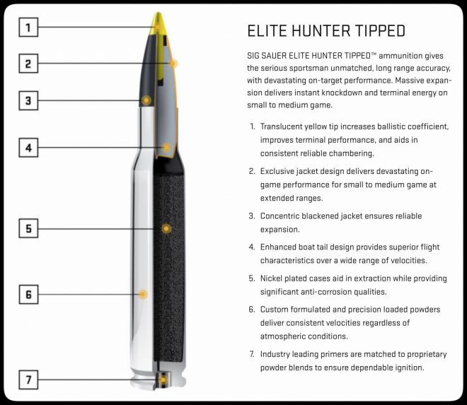 Elite Hunter Tipped Ammunition