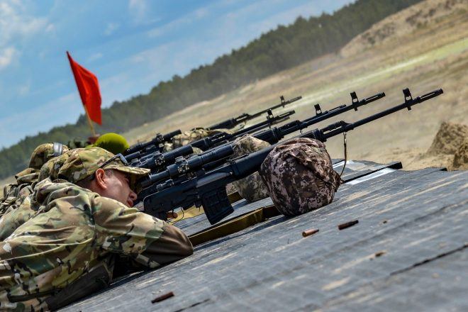 Dragunov Sniper Rifles in Sniper Frontier Belarus