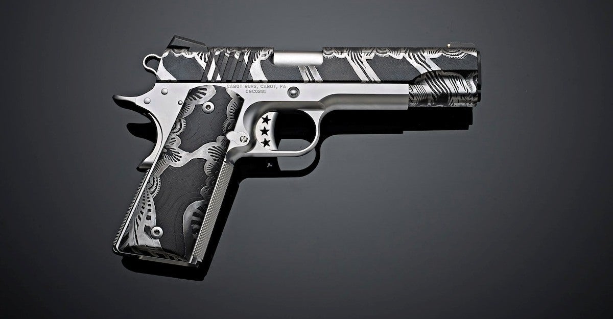 Cabot Guns Diablo Damascus Pistol from OAK Collection (4)