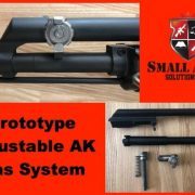 Small Arms Solutions Shows Prototype Adjustable AK Gas System