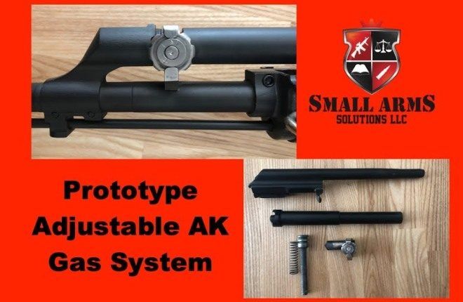 Small Arms Solutions Shows Prototype Adjustable AK Gas System