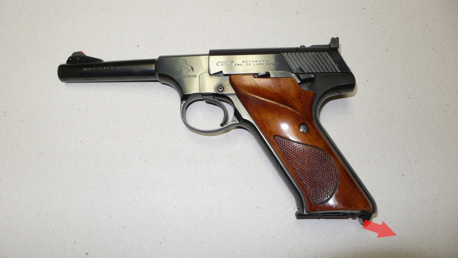 Pistol Trigger P-1025 Colt Woodsman Model .22 Cal 